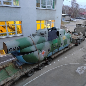 Самый популярный в мире вертолет прибыл в Самарский университет им. Королёва