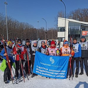 Сотрудники университета достойно выступили на лыжных соревнованиях